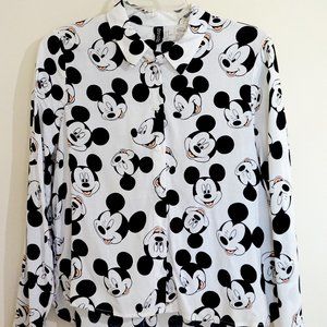 Mickey Button Up Shirt